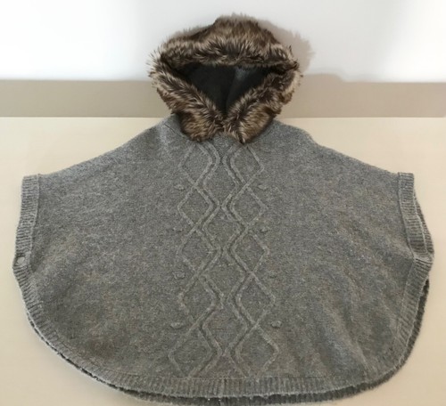 Pullover poncho mantellina
