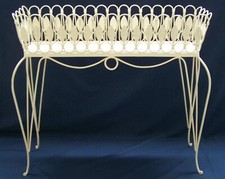 Fioriera Alzata in Ferro da Giardino.Rettangolare