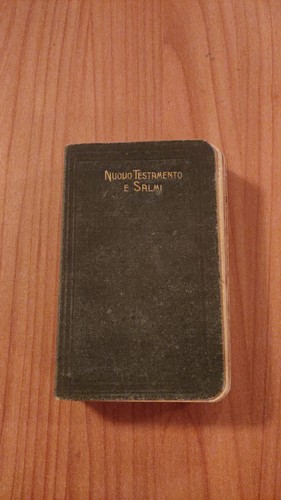 Nuovo testamento salmi - testamento, e