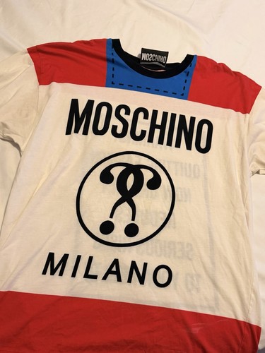 Shirt moschino uomo bianca - t-shirt,