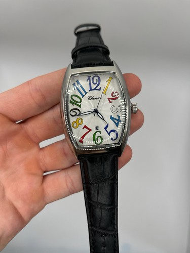 Orologio vintage pelle - , acciaio