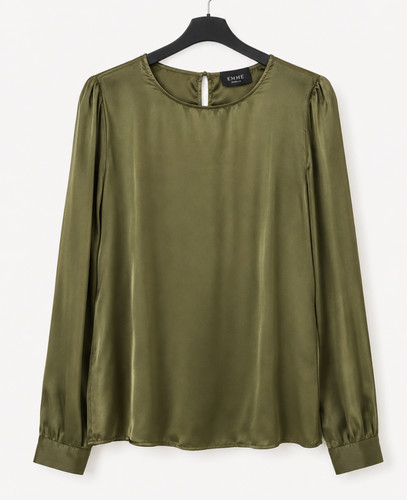 Emme marella blusa - emme, verde