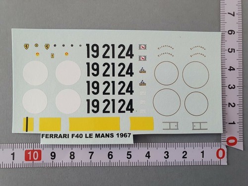 Decals ferrari 330 - 330,