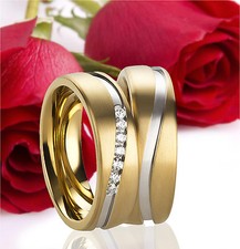 2 Fedi Nuziali Anelli Di