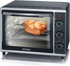 Forno Elettrico 30L girarrosto pizza 230 gradi Fornetto SEVERIN TO 2056  - Nero