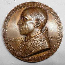 MEDAGLIA PIO XII Medaglia 1942