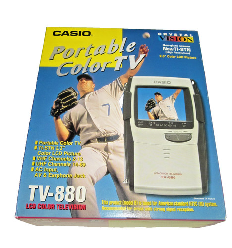 Casio 880 portatile - tv-880,