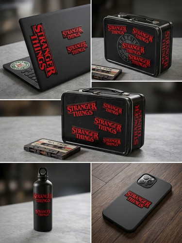 Kit adesivi stranger - stranger, things