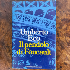 Umberto Eco - Il Pendolo di Foucault - Bompiani 1988