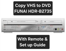 Funai hdr b2735 - funai, vhs