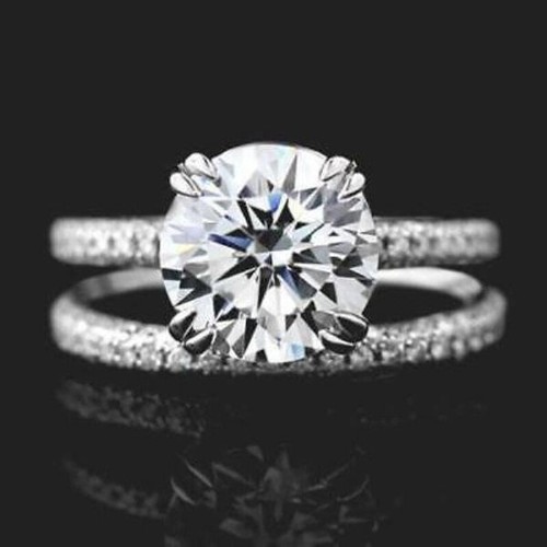 Anello nuziale moissanite - nuziale,