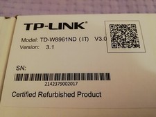 Modem Router ADSL2+ TP-LINK TD-W8961ND Wireless N 300mbps