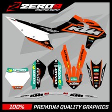 KTM KIT GRAFICO MOTOCROSS MX DECALCOMANIE: SX SXF EXC 50 65 85 125 250 450 TREPID