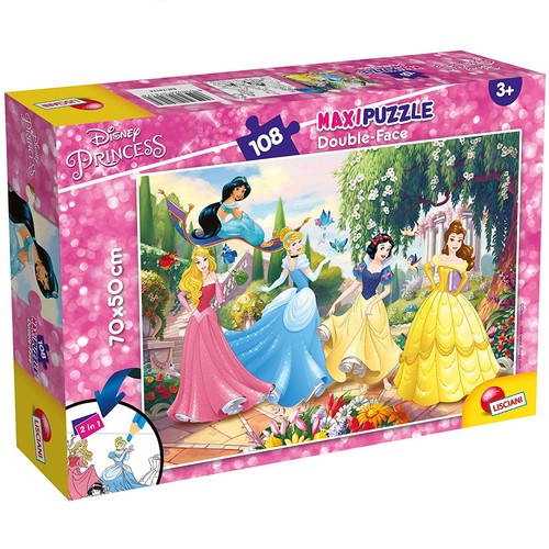 Puzzle maxi double face - double-face, disney