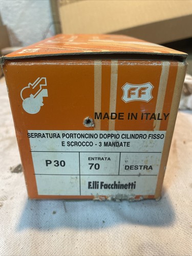Serratura portoncino doppio - serratura,