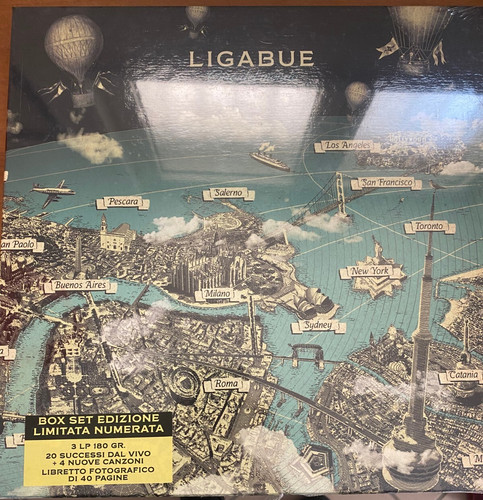 Vinile triplo ligabue box - vinile,