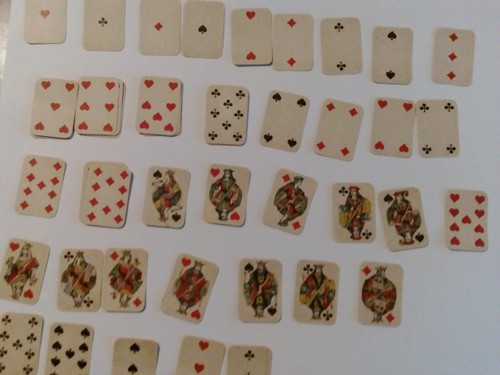 Carte poker mini - carte, da