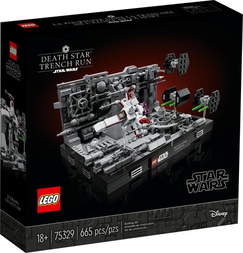 Lego 75329 diorama - -,
