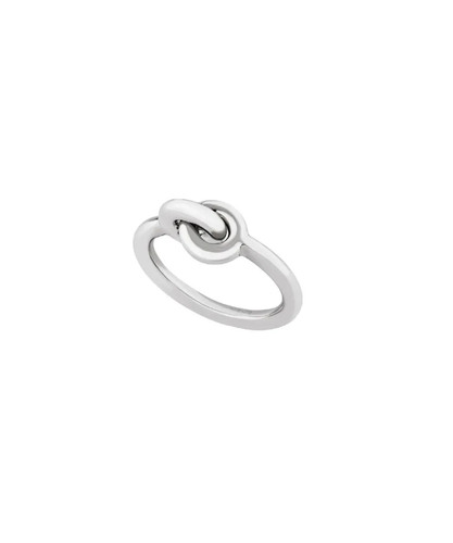 Anello tie silver misura - anello,