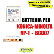 BATTERIA KONICA MINOLTA NP-1  PER KonicaMinolta Dimage X1, Digimax L50