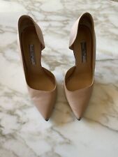 scarpe donna tacco alto sexy Guglielmo Rotta 37 decollete rosa cipria