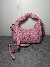 borsa Miu Miu Hobo in nappa