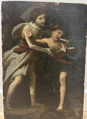 Antico dipinto xviii - antico, secolo
