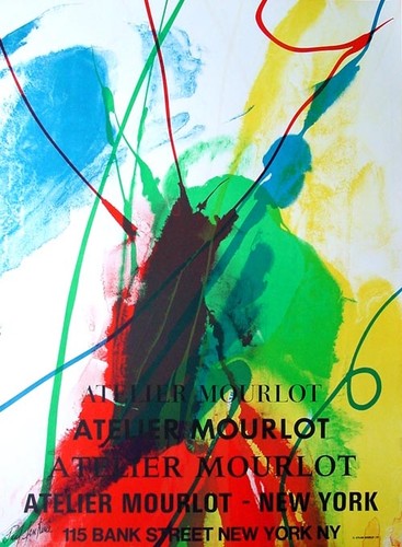 Paul jenkins atelier - atelier, mourlot