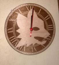 Orologio parete legno - da, in