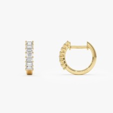 Orecchini donna moissanite