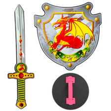 SET SPADA E SCUDO CAVALIERE