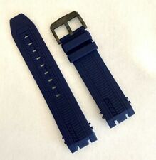 Cinturino orologio gomma blu