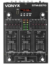 MIXER 3-4 CANALI PRO CON BLUETOOTH + EFFETTI VOCE + INGRESSO USB-SD EQUALIZZATO