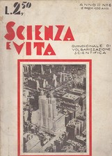 SCIENZA E VITA  MENSILE DI