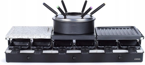 Fonduta raclette con - e,