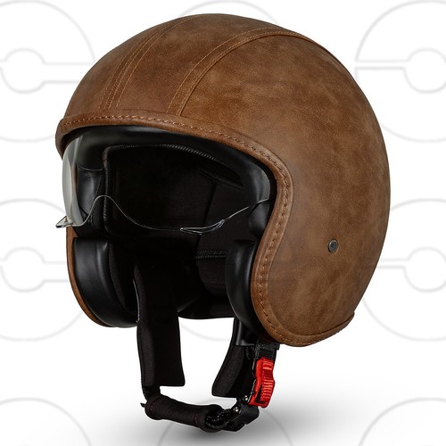 Cruizer casco vintage marrone - casco,