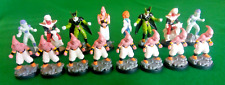 Statuine originali in plastica DRAGON BALL Z scacchi DeAgostini set neri
