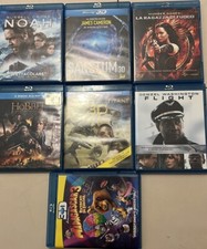 Lotto stock 7 blu ray blu-ray 3d come nuovi da collezione