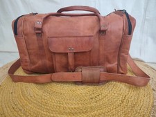 Leather 21-Inch Vintage Duffel