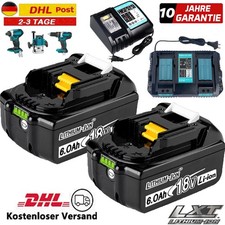 2 x 18 V/8,0 Ah per batteria