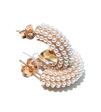 Orecchini Cerchietto Perline