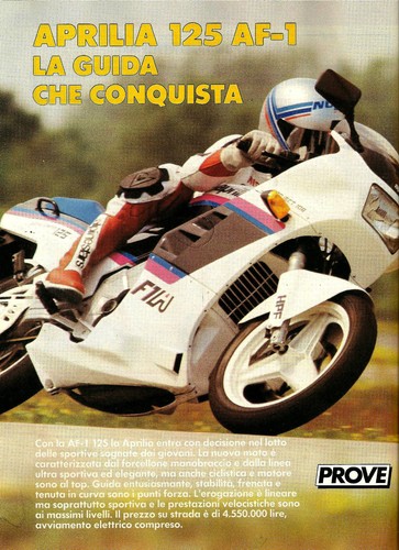 Aprilia 125 af1 108 - af1,