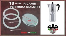 SET 2 GUARNIZIONE 18 TAZZE + FILTRO PER CAFFETTIERA  MOKA BIALETTI 5 2025