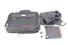 BORSA BAULETTO + PIASTRA FACO UNIVERSALE MOTO SCOOTER VALIGIA POSTERIORE 24 ORE