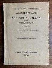 Werner Spalteholz - Atlante-Manuale di Anatomia Umana - 1944 Editrice Vallardi