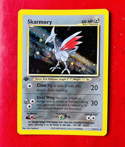 Lotto carte pokemon skarmory - carte,