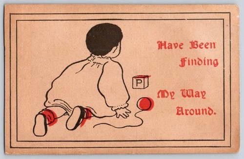 Cartolina antica fumetto