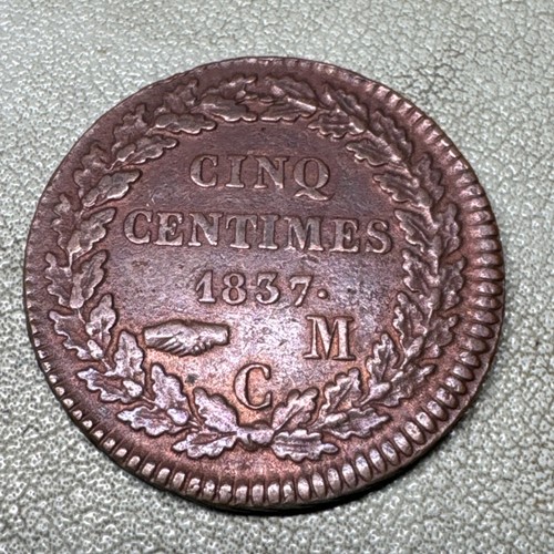 Monaco centesimi 1837 - centesimi,, km