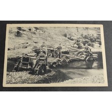 Cartolina Trattore Pavesi P 4/100 - Fiat - In Servizio d'Artiglieria - 4