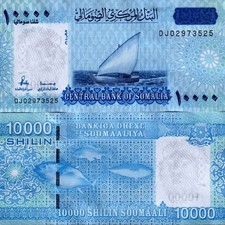SOMALIA - 10.000 shiling 2023